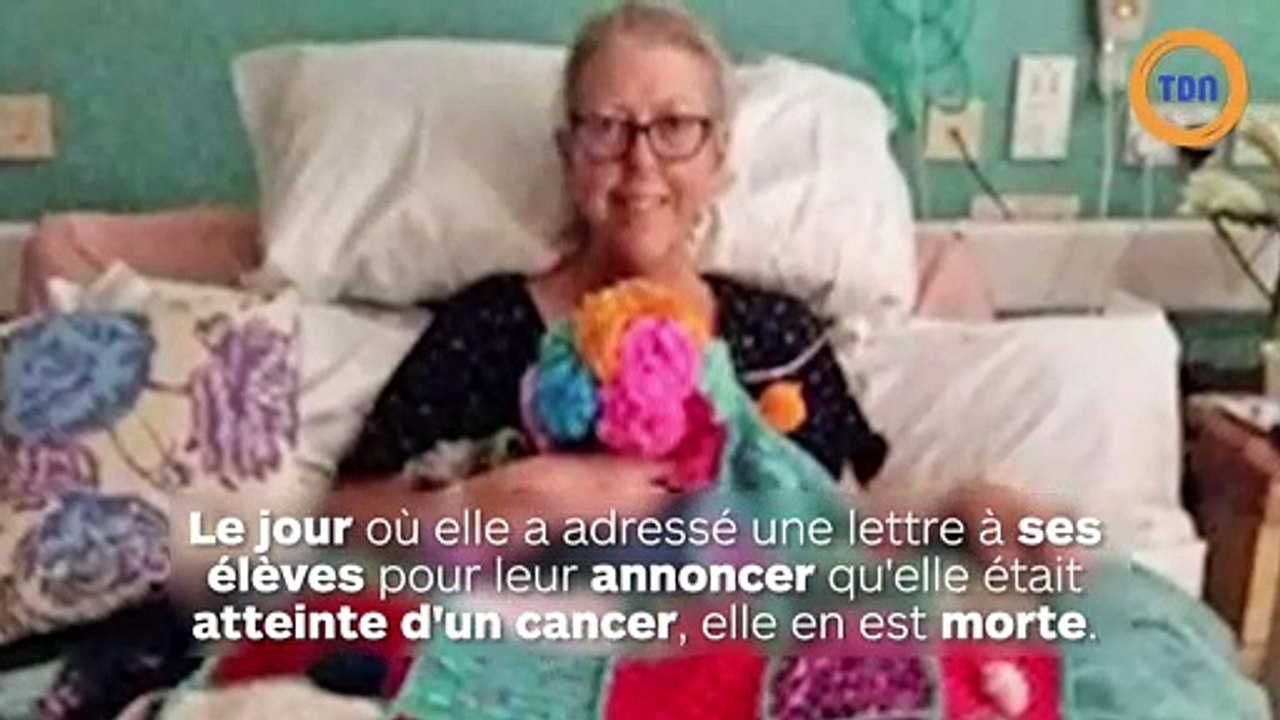 Des élèves décorent avec leurs dessins le cercueil de cette prof foudroyée par le cancer !
