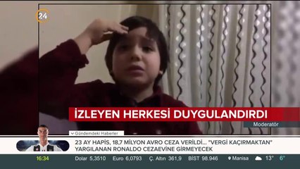 İzleyen herkesi duygulandırdı