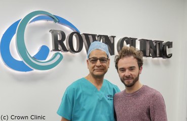 Jack P Shepherd undergoes hair transplant