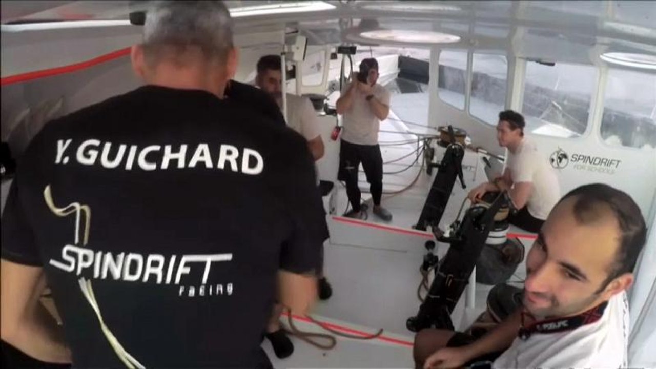 Jules Verne Trophy: Spindrift-Crew liegt bei Weltumsegelung vorne