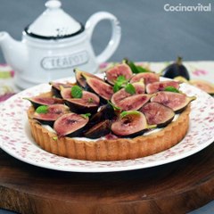Receta de Tarta de higos y queso crema