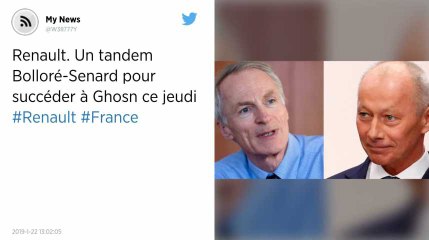 Renault. Un tandem Bolloré-Senard pour succéder à Ghosn ce jeudi