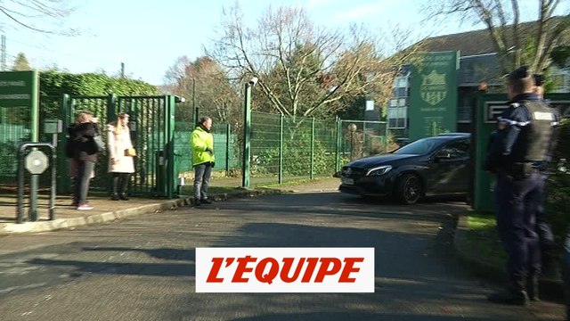 Les Nantais quittent la Jonelière après l'annulation de l'entraînement - Foot - Sala