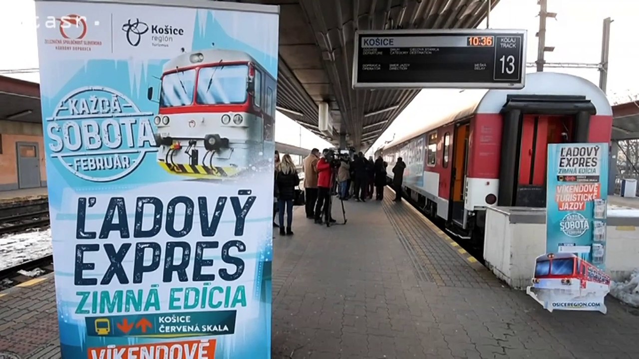 Špeciálny turistický vlak aj v zime prepojí Košice a Slovenský raj
