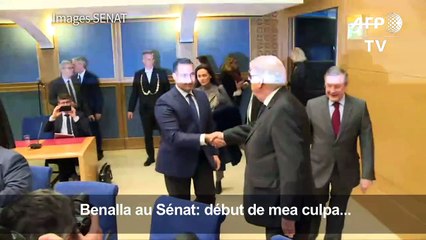 Devant les sénateurs, Benalla répond a minima