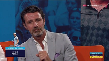 Le brief du coach : "Lucas, le revers du Raonic est un point faible à torturer"