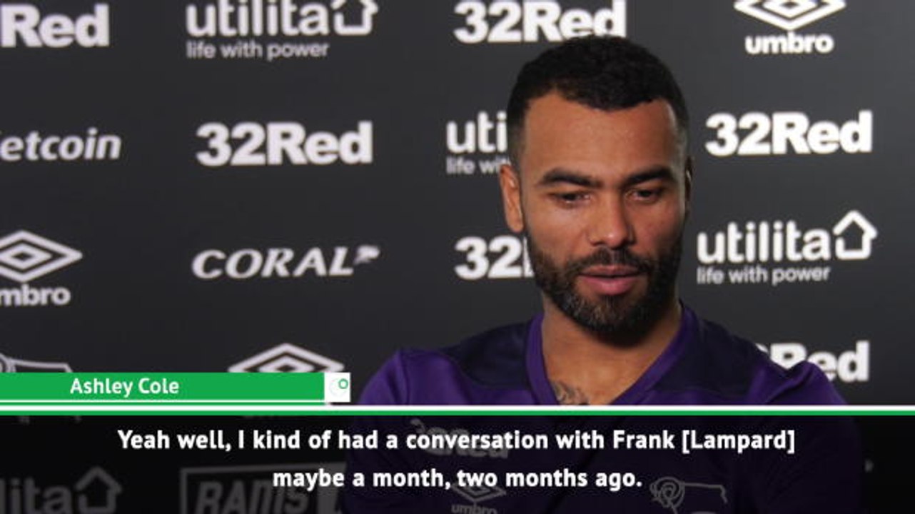 Joining Derby was a no-brainer - Ashley Cole