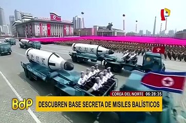 Descubren base de misiles balísticos no declarada en Corea del Norte