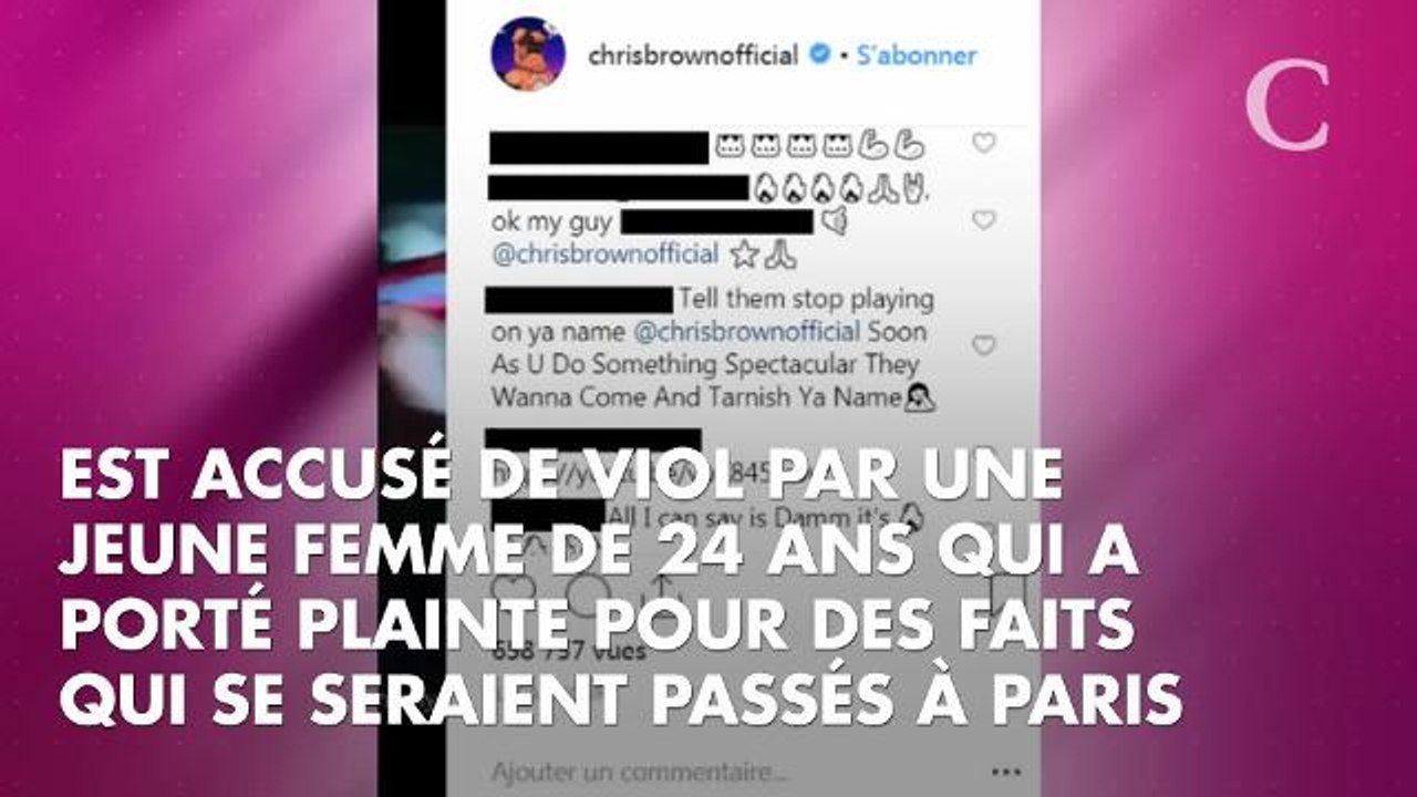 Chris Brown arrêté pour viol : sur Instagram, ses fans sont incrédules... et s'en prennent à la victime présumée