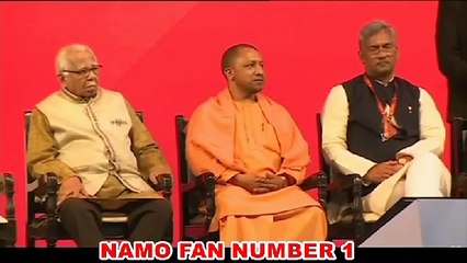 PM MODI Congratulating CM Yogi and His  whole team.