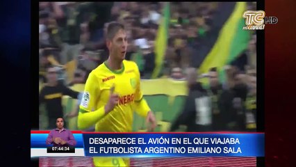 Desaparece el avión en el que viajaba el futbolista argentino Emiliano Sala