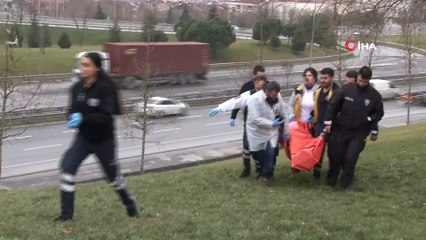 Tem bağlantı yolu kenarında şok ölüm