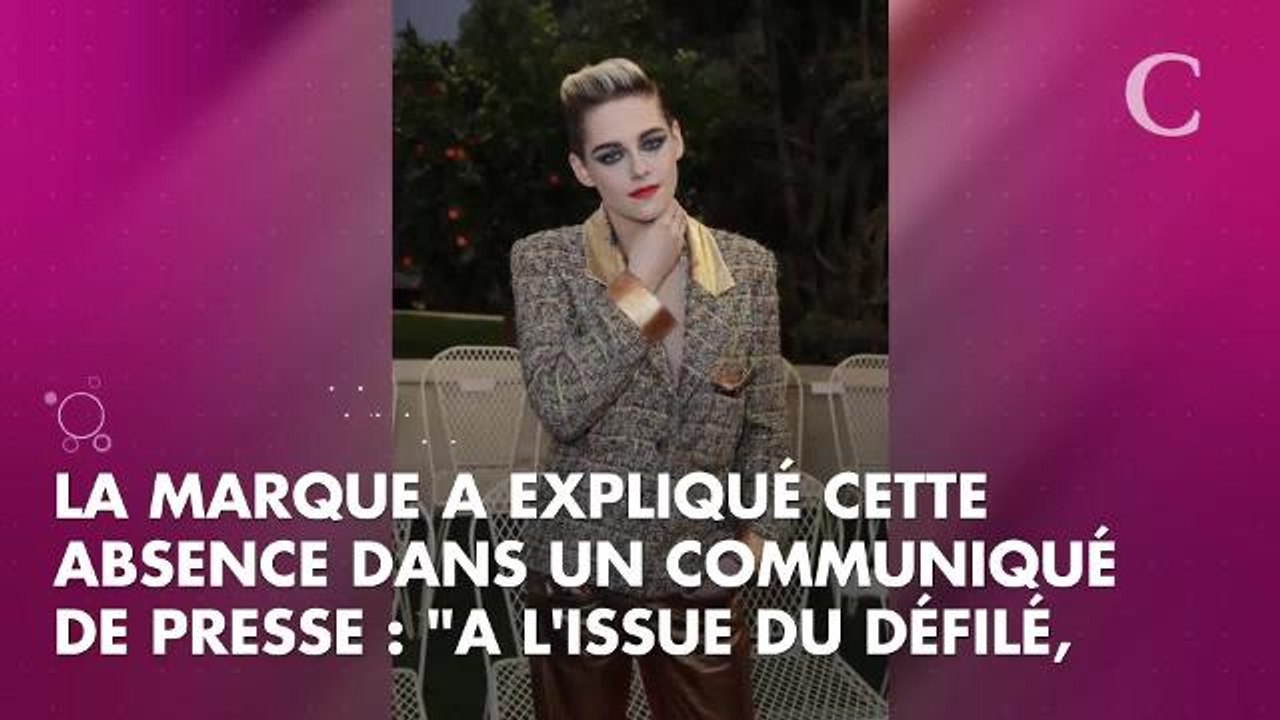PHOTOS. Kristen Stewart assiste au défilé Haute Couture Chanel dans un look boyish et déjanté