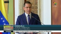 Jorge Arreaza rechaza medidas xenófobas del Gobierno Ecuatoriano