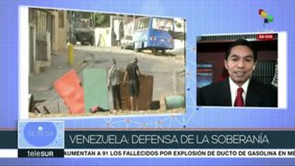 Colmenarez: Extrema derecha intenta 'calentar' las calles de Venezuela