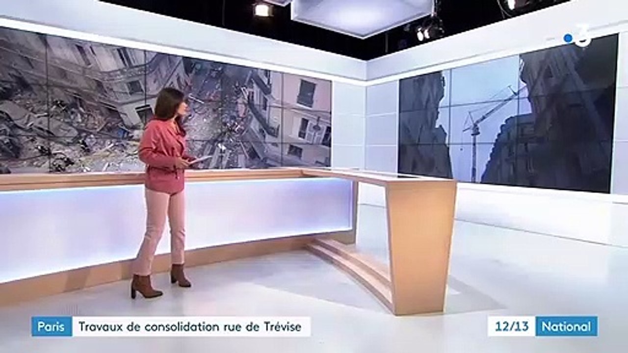 Paris : travaux de consolidation rue de Trévise