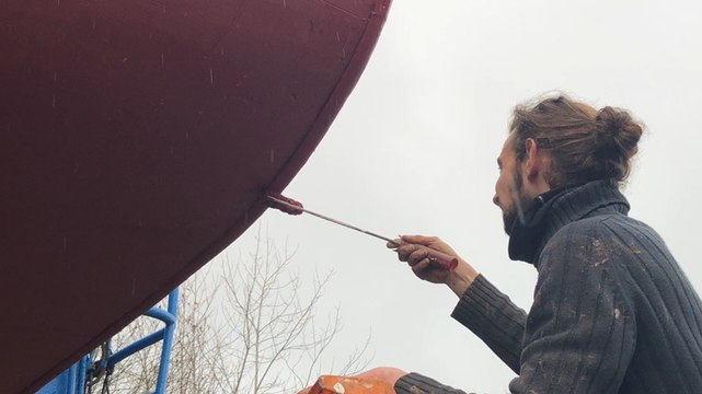 Le bolincheur « Lesk ne da lar » remis à l’eau