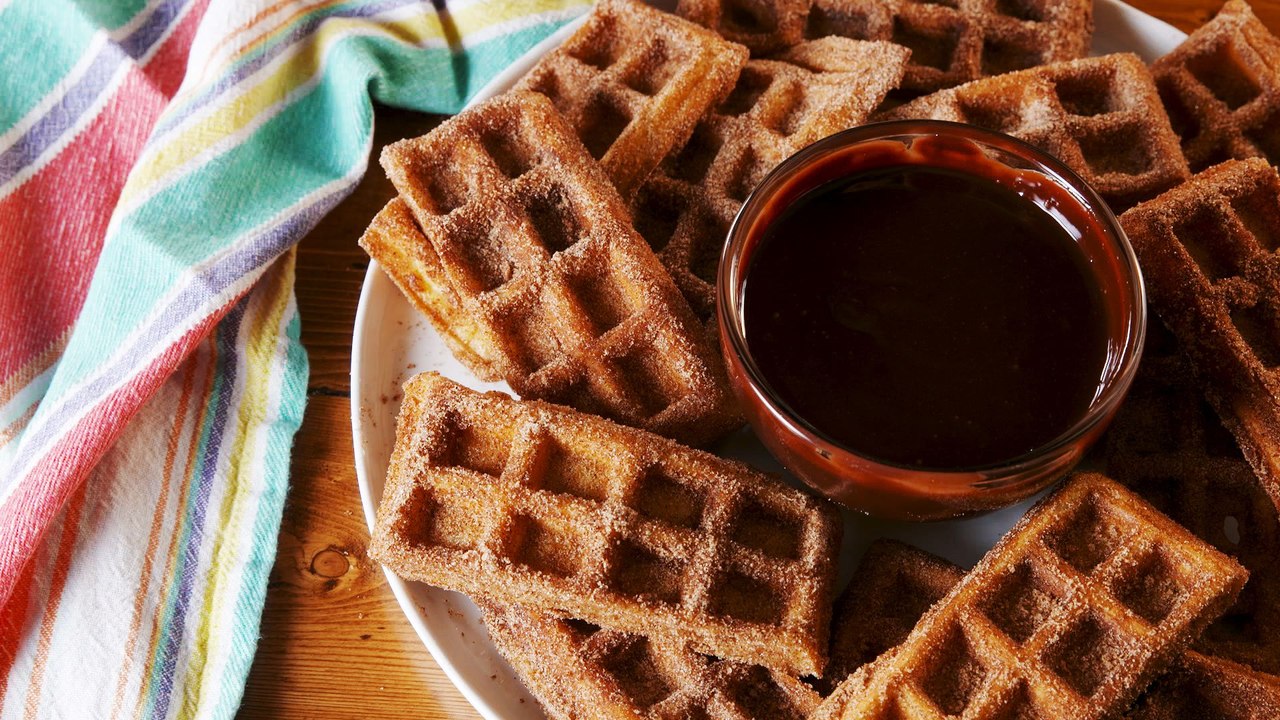 Churro Waffles Are So Extra And We Are Here For It