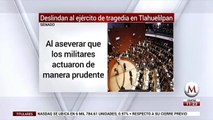 Senado deslinda al Ejército de tragedia en Hidalgo