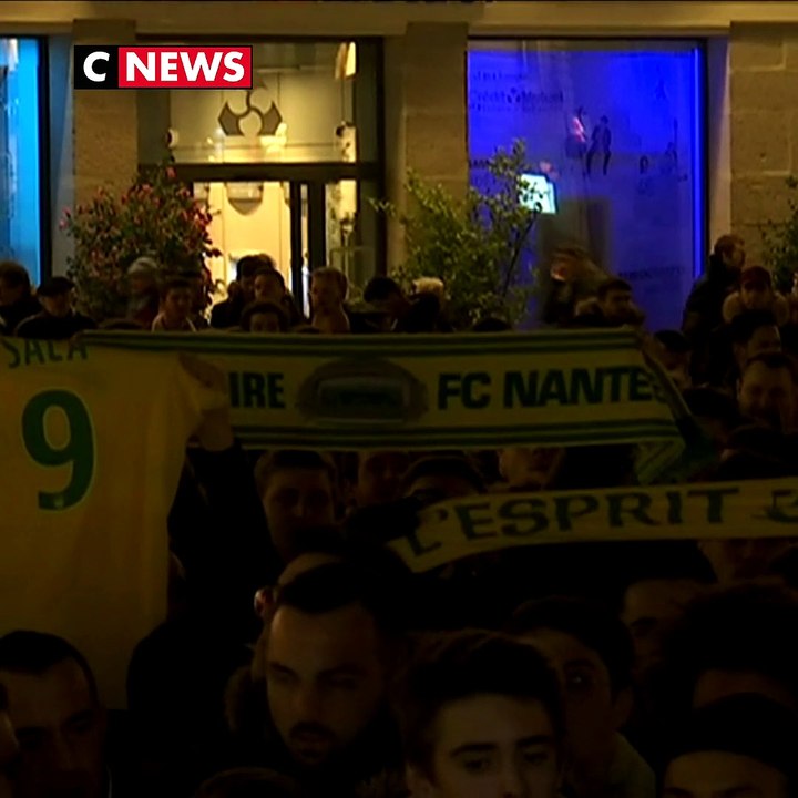 A Nantes, les supporters des Canaris réunis pour Emiliano Sala
