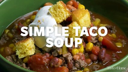 Simple Taco Soup