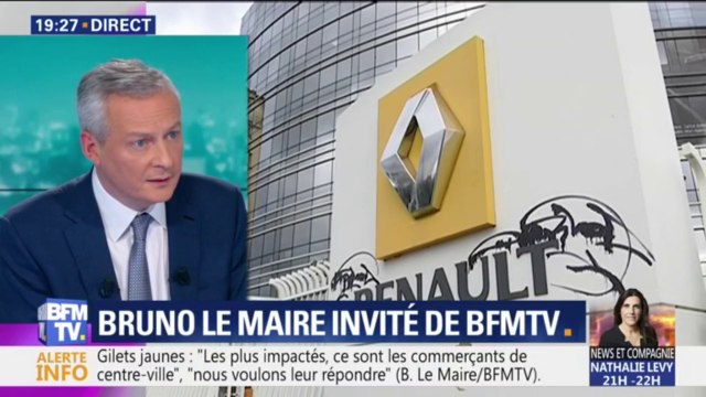 Bruno Le Maire sur le remplacement de Carlos Ghosn: À notre avis, Jean-Dominique Senard ferait un excellent président de Renault