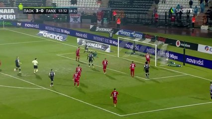Το Δεύτερο γκολ του Λέο Ζαμπά - ΠΑΟΚ  4-0 Παναχαϊκή ΓΕ  22.01.2019 (HD)