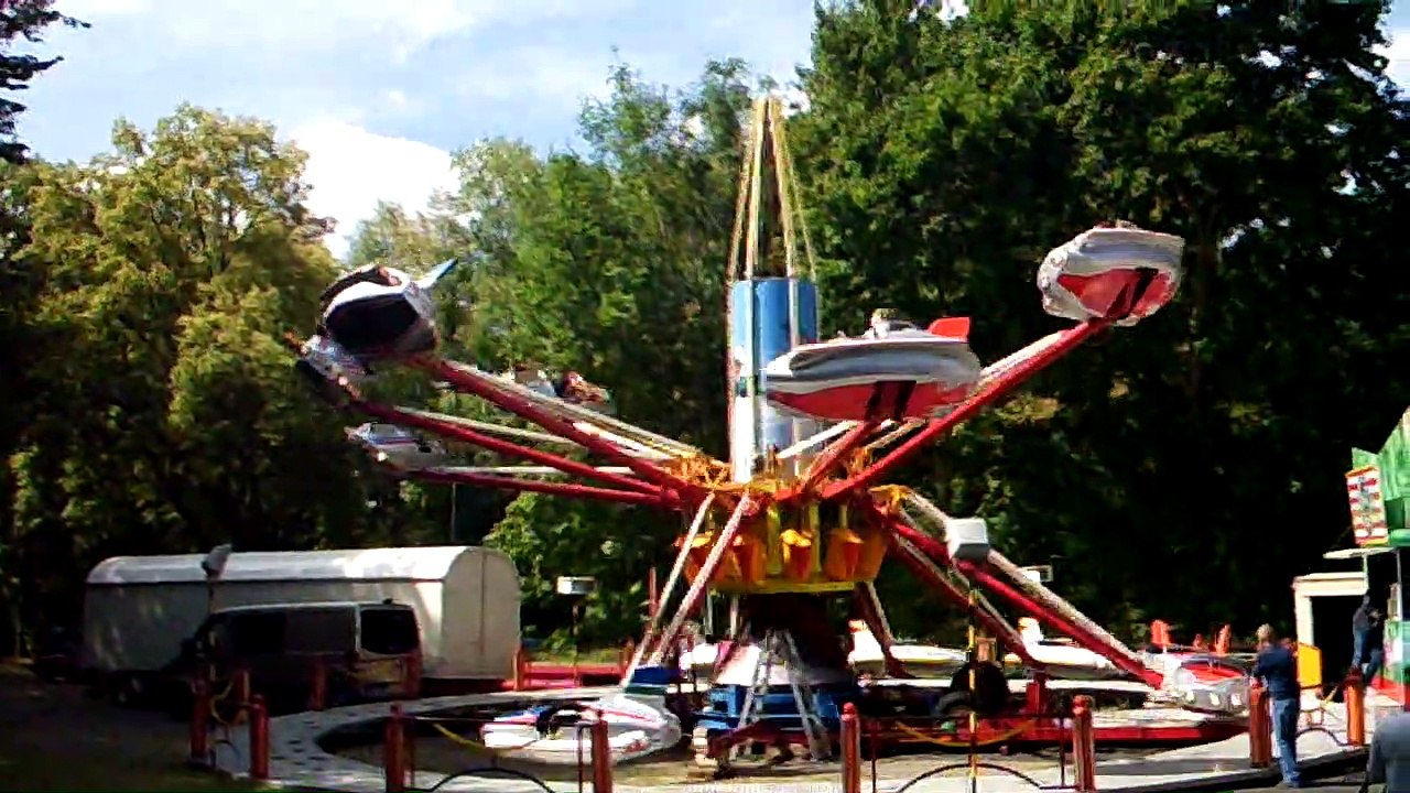 Offride: Fahrgeschäft 'Hurrican' (Klinkerfuß) 11.08.2018