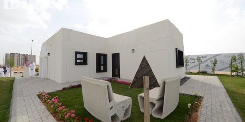 أول منزل في الشرق الأوسط يتم بناؤه في 25 ساعة