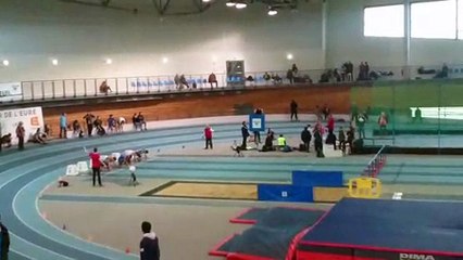 Régionaux Elite en salle 2018 Yanis 60m haies finale 8''90