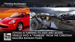 New Toyota vehicle inspired by Batman's Batmobile shocks auto-world