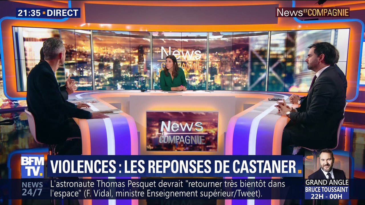 Casseurs: Christophe Castaner défend sa loi