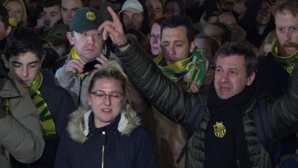 Disparition d'Emiliano Sala - L'hommage des suporters nantais