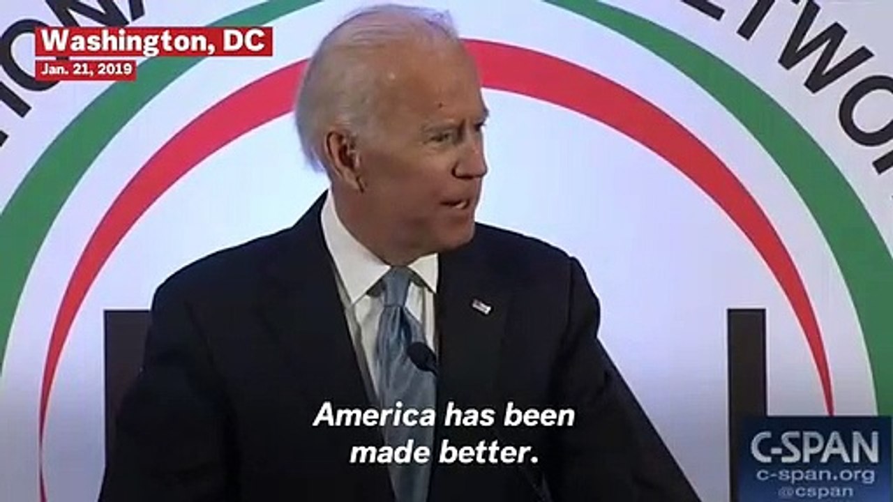 Joe Biden Criticizes Trump Administration During MLK Jr. Event