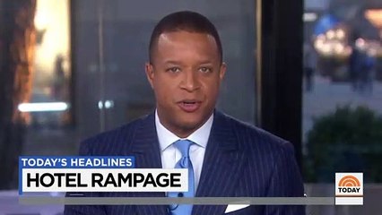 Video shows person destroying hotel lobby in Liverpool