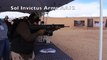 Shooting a Full Auto AA-12 Shotgun