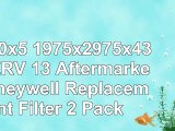 20x30x5 1975x2975x438 MERV 13 Aftermarket Honeywell Replacement Filter 2 Pack