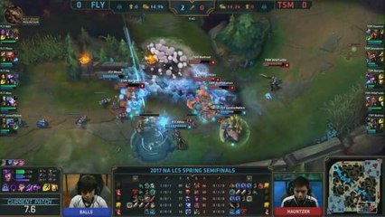 FLY vs TSM - NA LCS Semifinals Match Highlights (Spring 2017)