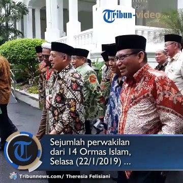 Doa dan Dukungan dari 14 Ormas Islam agar Jokowi Menang Pilpres 2019