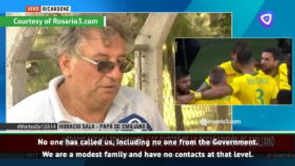 No one has been in contact with us - Sala's father