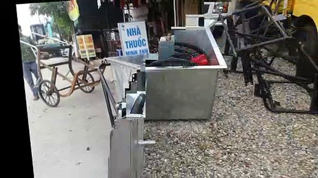 Xe thu gom rác 400 lít, 500 lít