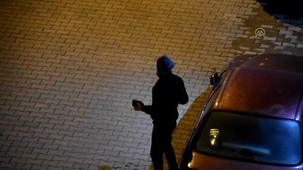 Manisa'da Hırsızlık Anı Kameraya Yansıdı
