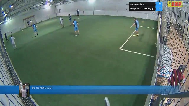 But de Alexis (0-2) - Les banqsters Vs Pompiers de Chauvigny - 22/01/19 21:00 - Ligue A