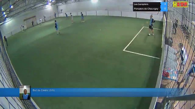 But de Cédric (3-5) - Les banqsters Vs Pompiers de Chauvigny - 22/01/19 21:00 - Ligue A
