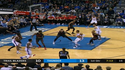 Portland Trail Blazers at Oklahoma City Thunder Recap Raw
