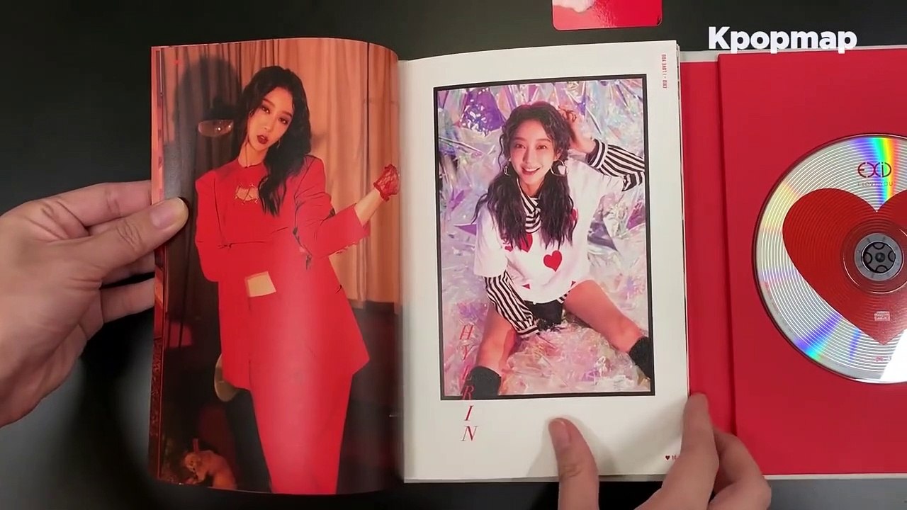 [Unboxing] EXID Single Album “I LOVE YOU” Album Unboxing