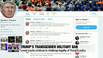 U.S. Supreme Court allows Trump's transgender military ban to take effect
