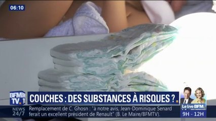 Du glyphosate et des substance chimiques dans les couches pour bébés