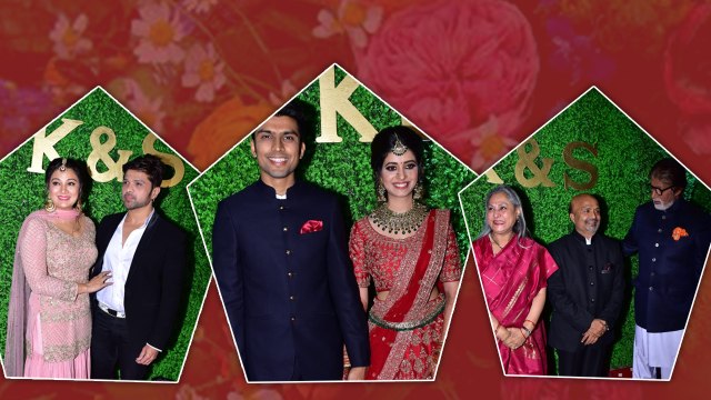 Amitabh Bachchan, Anil Kapoor & Bollywood singers at lyricist Sameer's daughter's reception |Boldsky