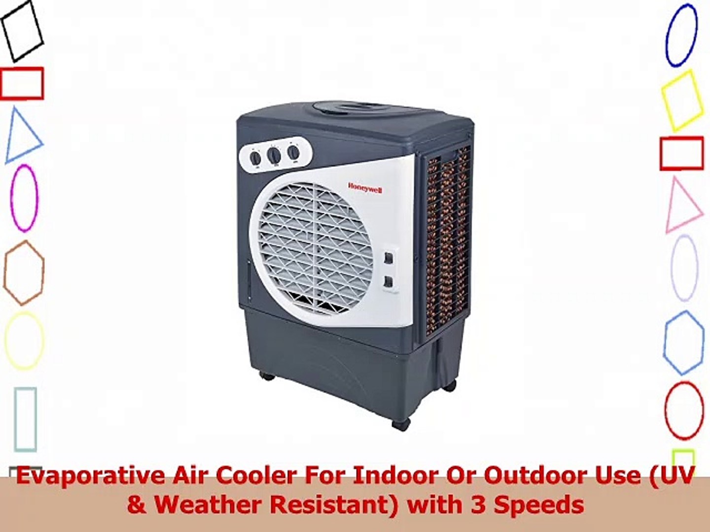 Honeywell Indoor Outdoor 125 Pint Portable Evaporative Air Cooler